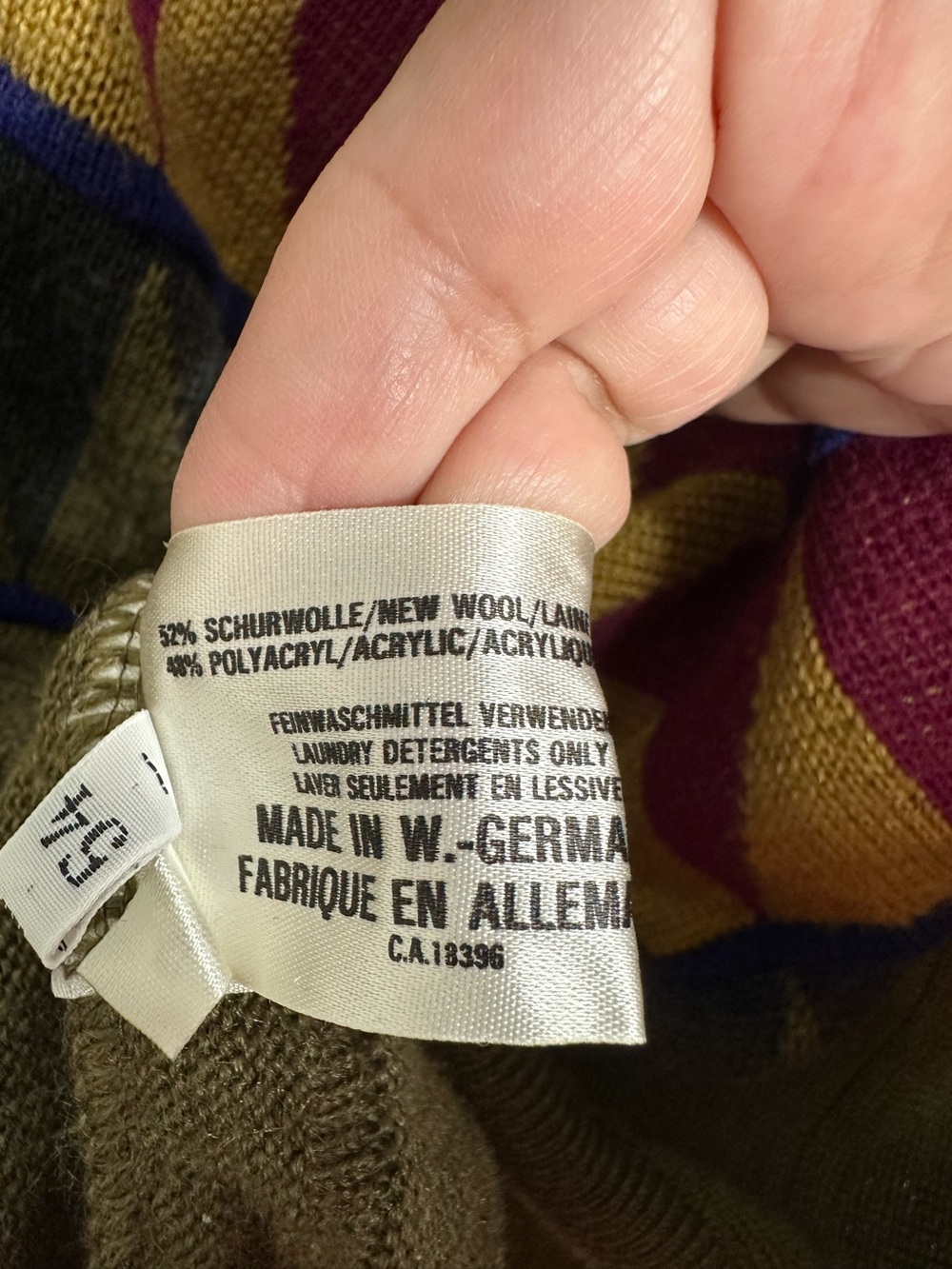 Vintage Carlo Colucci Men's Sweater Size EU 54 (todays size is a XL) - Picture 8 of 13
